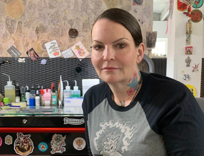 Towson’s only tattoo shop is an art gallery too